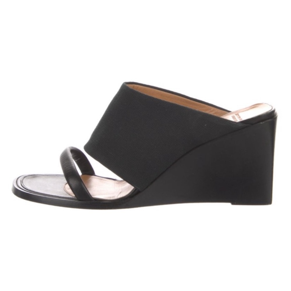 Hermes high heel wedge sandals